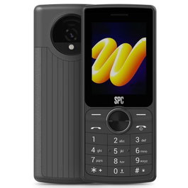 Spc Wild Cool 4G con pantalla de 2.4 pulgadas, Bluetooth y FM, negro